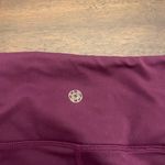 Lilly Pulitzer Lilly Pulitzer Leggings XS High Rise Maroon Gold Anything Is Possible Luxletic Photo 3