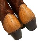 Dan Post Vintage 1980's Exotic Snakeskin Cowboy Boots, Sz 6.5 A Photo 11