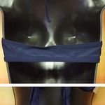 Alofaaga 2 Piece Bikini Navy Top Floral Bottom Sz M Size M Photo 4