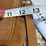 Michael Michael Kors Brown Purse Gold Trim Photo 5