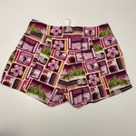 No Boundaries Board Shorts Swim VW Van Surfing Flower Trees Purple Pink Y2K 90’s Photo 5