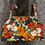 Aerie Womens small Offline by  medium support Blurry Floral Sports Bra Photo 0