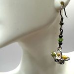 Long egg basket earrings Silver Photo 7