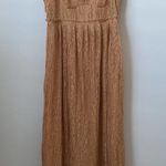 Jonathan Simkhai Bonnie Silk Lace Midi Dress Size: 8 Photo 1