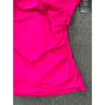 Ralph Lauren Beach Club Solid Molded Cup Halter Tankini Top Hot Pink Size 4 NWT Photo 6