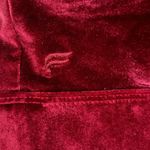 Fabletics  Size S Oasis Twist Velour Sports Bra Cherry Burst Plush Pullover Red Photo 6