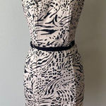 H&M  sz 4 cheetah animal print  Y2K mini cocktail dress‎ Photo 0