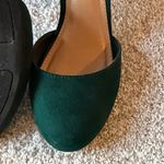 LC Lauren Conrad  Dark Green Ankle Strap Heels Photo 2