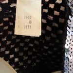 Vintage Three Flags‎ California Sequin Dress with Jacket Black Size 8 Photo 7