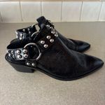 Rebecca Minkoff  Korlyn Studded Preppy Witchy Whimsigoth Patent Leather Mules 7.5 Photo 3