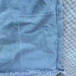 Levi's 501 CT light wash high rise denim short sz 27 frayed patchwork stain * Photo 2