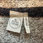 Paper Crane Anthropologie  reversible fringed tassle sleeveless cardigan … Photo 6