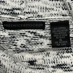 Preswick & Moore Size XL White - Gray & Black Cowl Neckline Pullover Sweater Top Photo 3