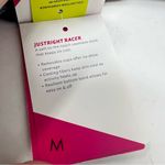 Moving Comfort  JustRight Racer sports bra in navy heather size M Medium NWT Photo 5