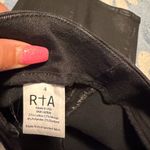 RtA Black Leather Pencil Skirt Size 4 Photo 2