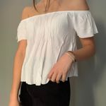 Primark Flowy White Top Photo 1
