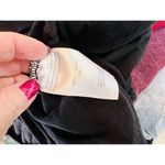 Motherhood Maternity Black Floral Side Ruched T-Shirt Scoop Neck Top XL Photo 3