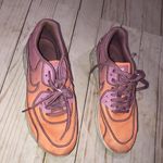 Nike  air Max orange and purple ombré sneakers Photo 1