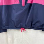 Lane Bryant LIVI Active Pullover Half Zip Windbreaker Retro Colorblock 18/20 2X Photo 5