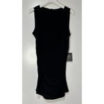 Norma Kamali Sleeveless Pickleball Mini Dress Black Sz XL/42 NWT Bodysuit Slinky Photo 1