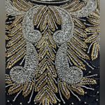 Laurence Kazar NWT Vintage Silk Beaded Mesh Top Blouse Art Deco Glam Photo 3