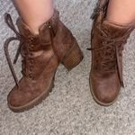 DSW Brown Shoe Boots Photo 1