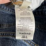 Pilcro Anthropologie The Vintage Straight Jeans Raw Hem Blue Women’s Size 32 Photo 9