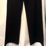 Cache CONTOUR Stretch Black Pant White Stripe New $128 Sz 12 L NWT Flair Leg Photo 2