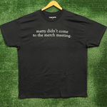 The 1975 Matty Didn't Come to the Merch Meeting Rock Band Tee XXL Photo 0