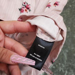 Torrid  Pink Floral Stripe Twill Track Jacket Photo 8