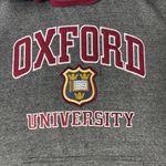 Oxford University Gray Hooded Sweatshirt Size L Size L Photo 4