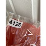 Ralph Lauren  Womens Large Red V Neck Cotton Tee Made in Peru Photo 5