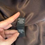 Democracy  Brown Evening
Cocktail Ruched Spaghetti
Strap Dress size 10 Photo 5