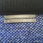 Anthropologie Salma Striped Whisper Soft Eyelash Sweater Blue Motif Photo 3