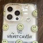 Velvet Caviar  happy face phone case Photo 3