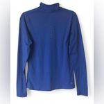 Nike Pullover Women's M Blue Running Dri-Fit Top Dry Element 1/4 Zip π Photo 2