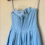 House Of CB Audrey Tuscan blue Strapless Midi sundress dress size XL NWOT Photo 4
