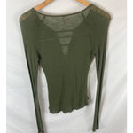 Free People Bae Bae Top in Green Size XS Photo 7