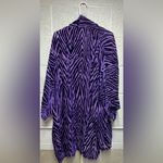 Joan Rivers  Silk‎ Blend Purple Burnout Kimono and tank Women's Size small Photo 1