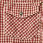 Ariat REAL Red White Gingham Shirt Western Embroidered Womens Size 3X Photo 3