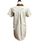 FATE. NWT Cream and Brown Mini Shirt Dress | Size Small Photo 3