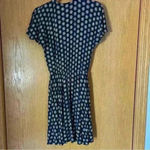 Boden Sunflower Navy Yellow Shirt Dress Sz2 Floral Blue Size 2 Photo 7