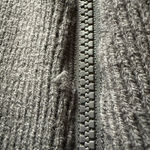 Lands' End Lands’ End Gray Sherpa Fleece Quarter Zip Pullover Jacket Women’s Size Small (6– Photo 12