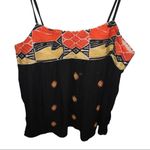 THML  boho black spaghettini strap tank women’s medium Photo 0