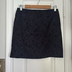 Tracy Evans Y2k vintage jacquard satin swirl print mini skirt Photo 4