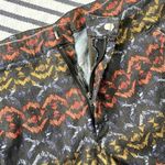 Free People  Linen Blend Tribal Aztec Print Shorts Size 6 Photo 7