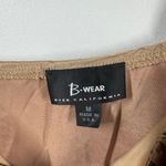 B.Wear Tank Women M Gold Milkmaid Ruched Vintage Y2K USA Bratz Spring Spice Girl Size M Photo 5