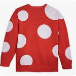 Disney Minnie Mouse Red & White Polka Dot Sweater 1X For Adults Photo 1