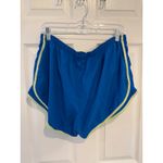 Nike  Dri-FIT Running Shorts Athletic‎ Gym Neon Trim Blue XL Photo 4