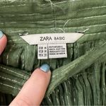 ZARA Maxi Skirt Multicolored Metallic Ombré Boho Maxi Skirt 100% Cotton Sz M Photo 5